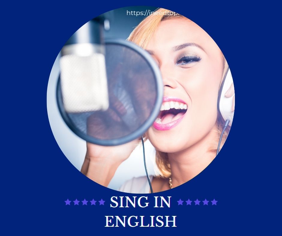 Sing in English